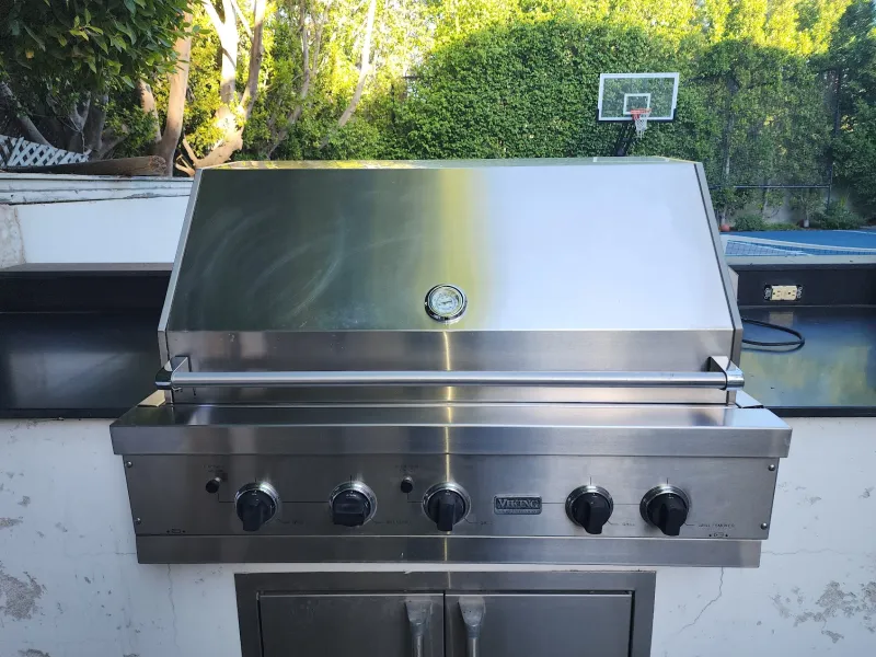 Viking professional range burner
